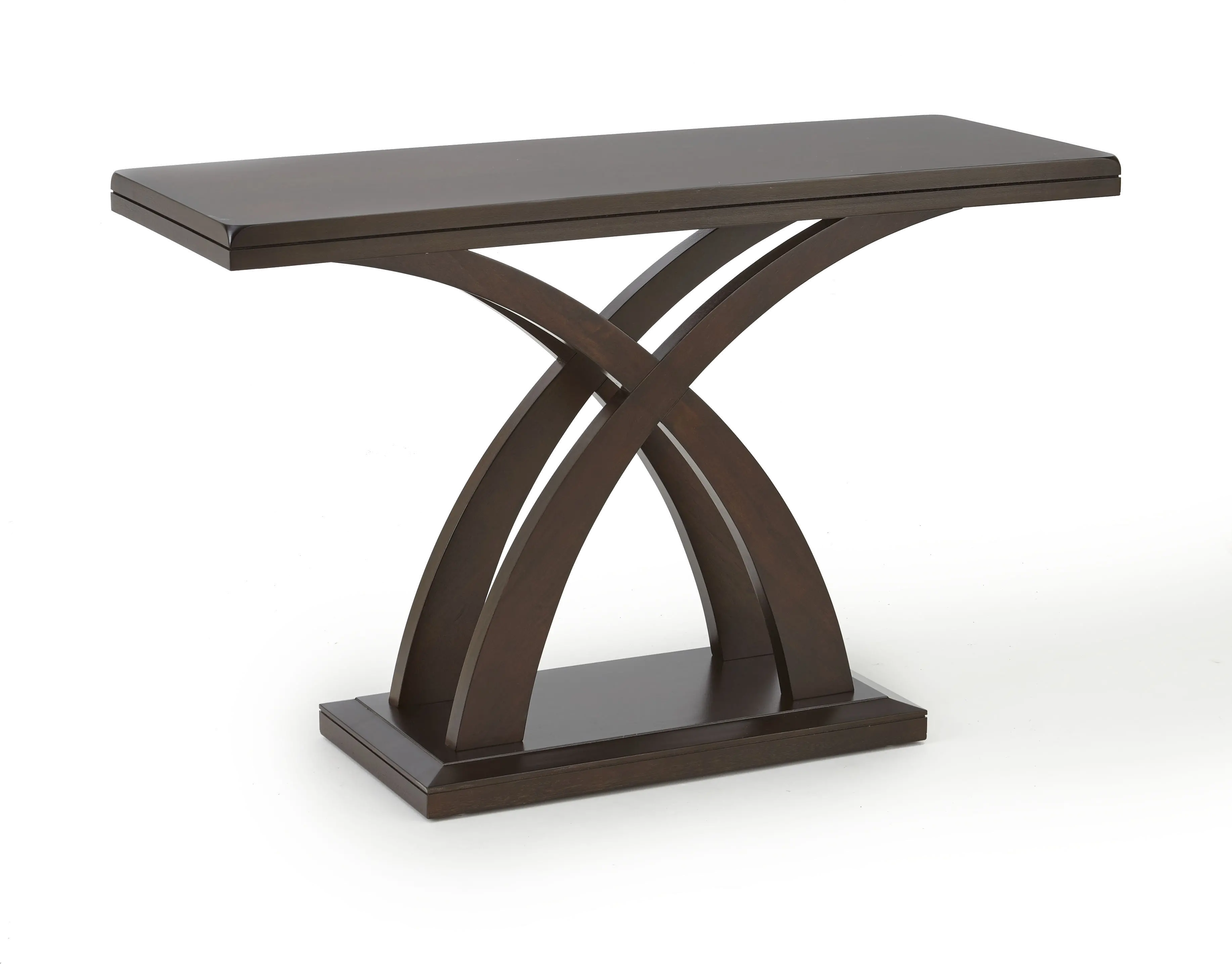 Jocelyn Espresso Brown Sofa Table-2