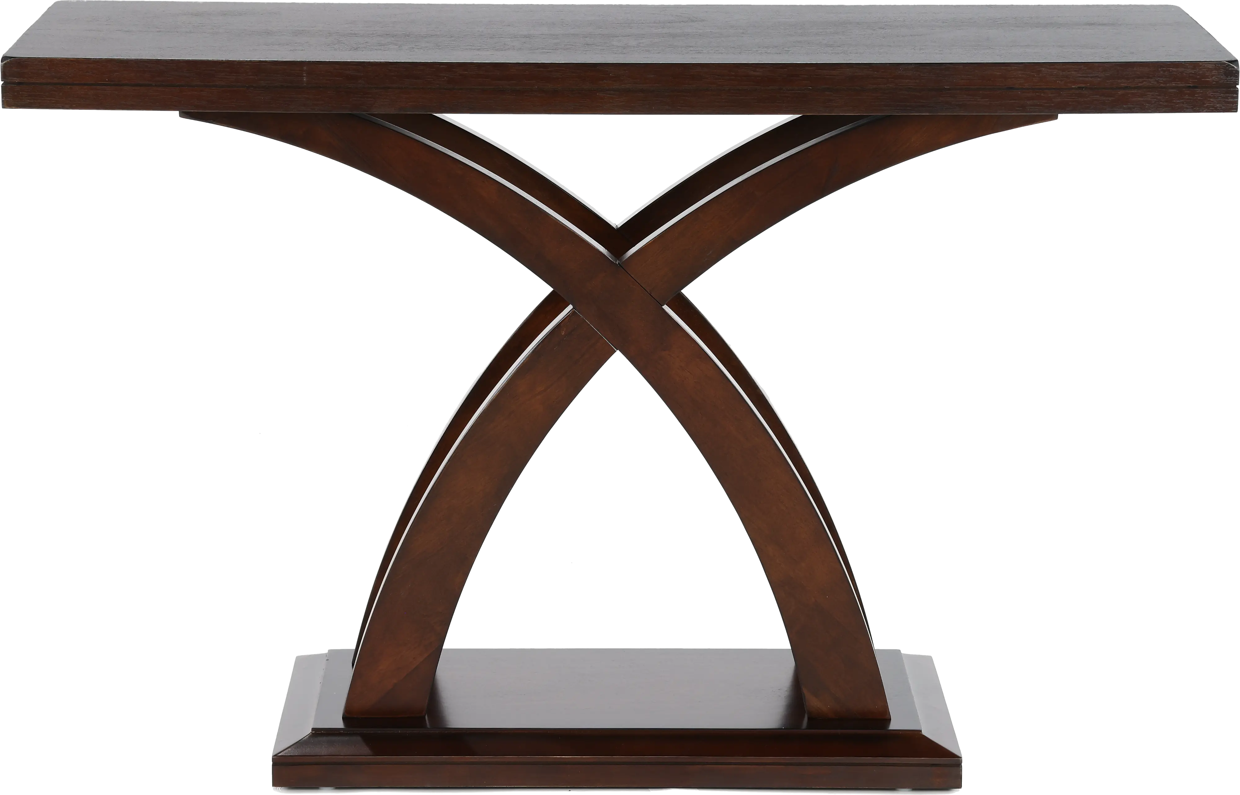 Jocelyn Espresso Brown Sofa Table-1
