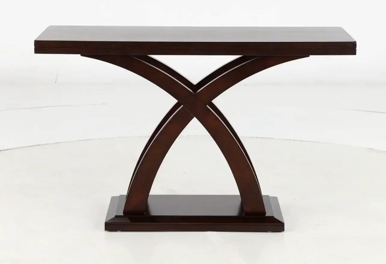 Jocelyn Espresso Brown Sofa Table-5