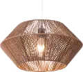 Kendrick Brown Paper Rope Ceiling Lamp