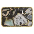 Multi Color Rectangular Decorative Tray