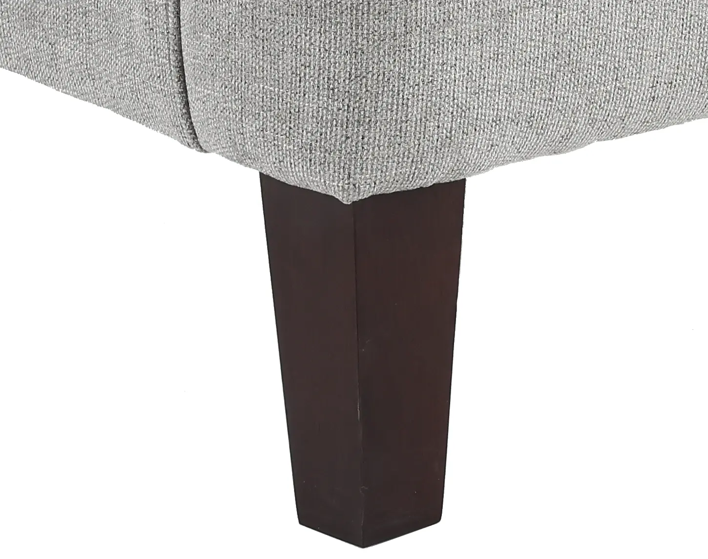 Andrea Classic Pewter Gray Wingback Chair-6
