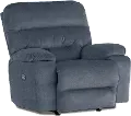 Ryson Denim Blue Power Rocker Recliner