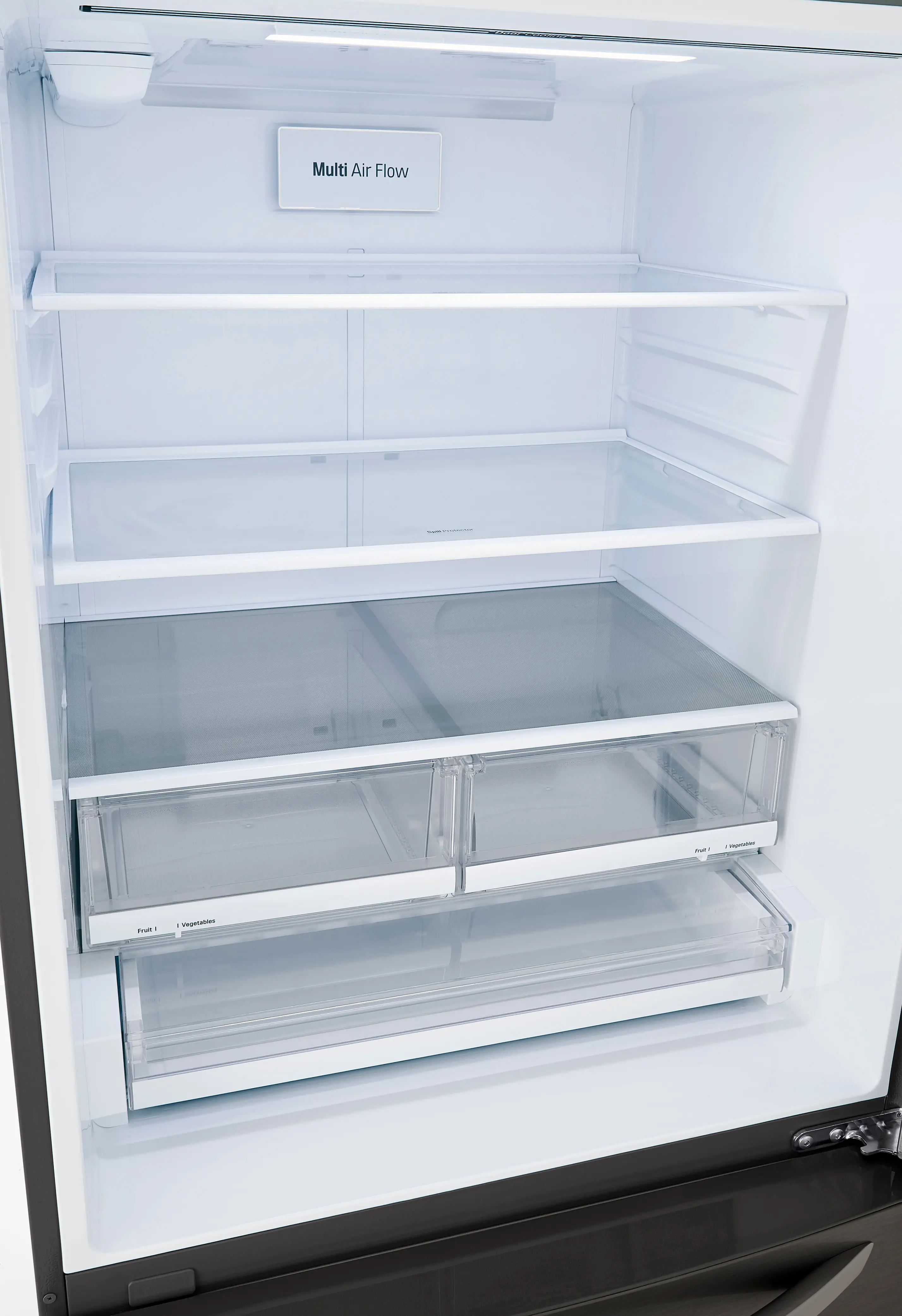 LRDCS2603D LG 25.5 cu ft Bottom Freezer Refrigerator - Black Stainless Steel-3