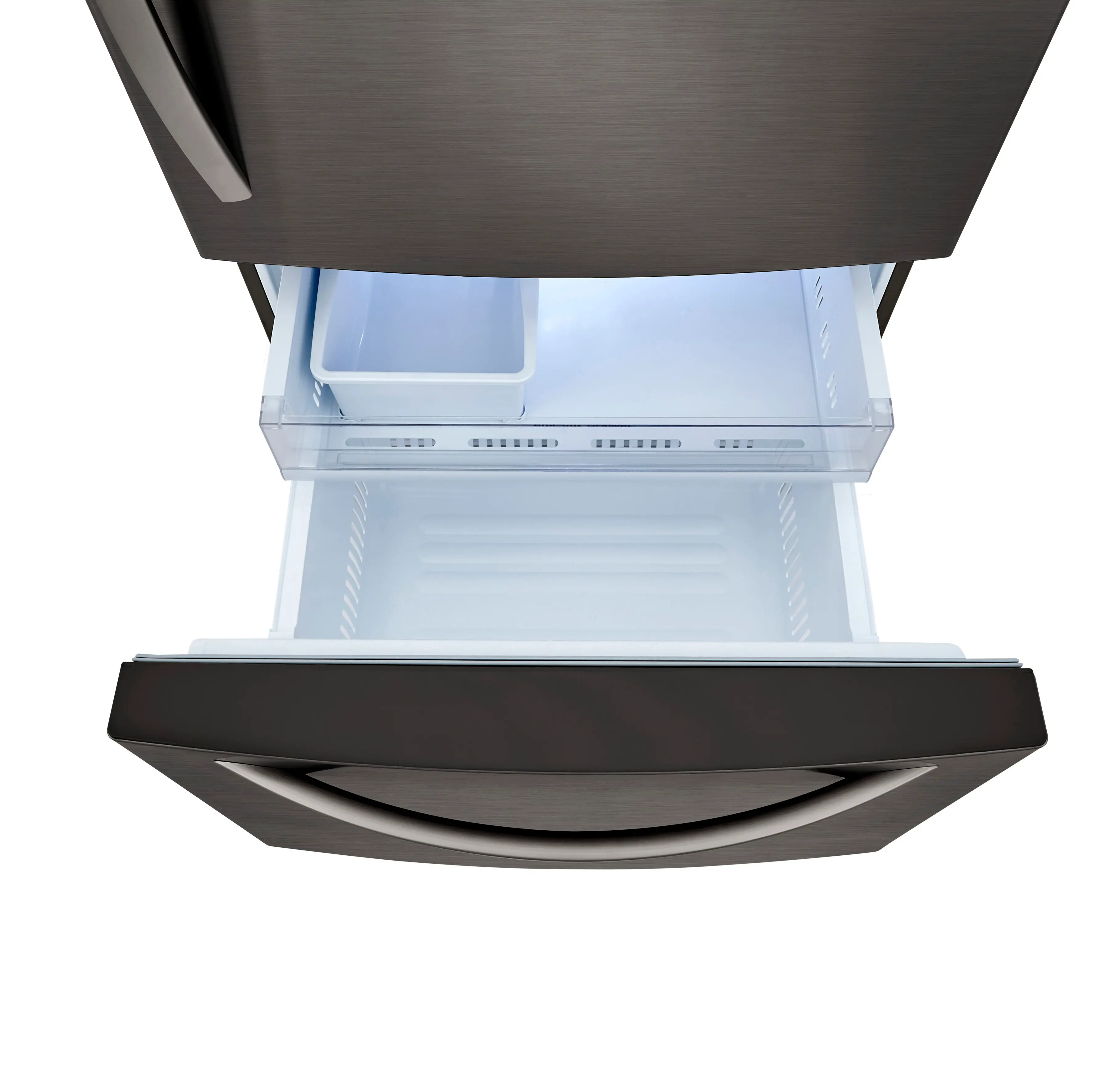 LRDCS2603D LG 25.5 cu ft Bottom Freezer Refrigerator - Black Stainless Steel-8