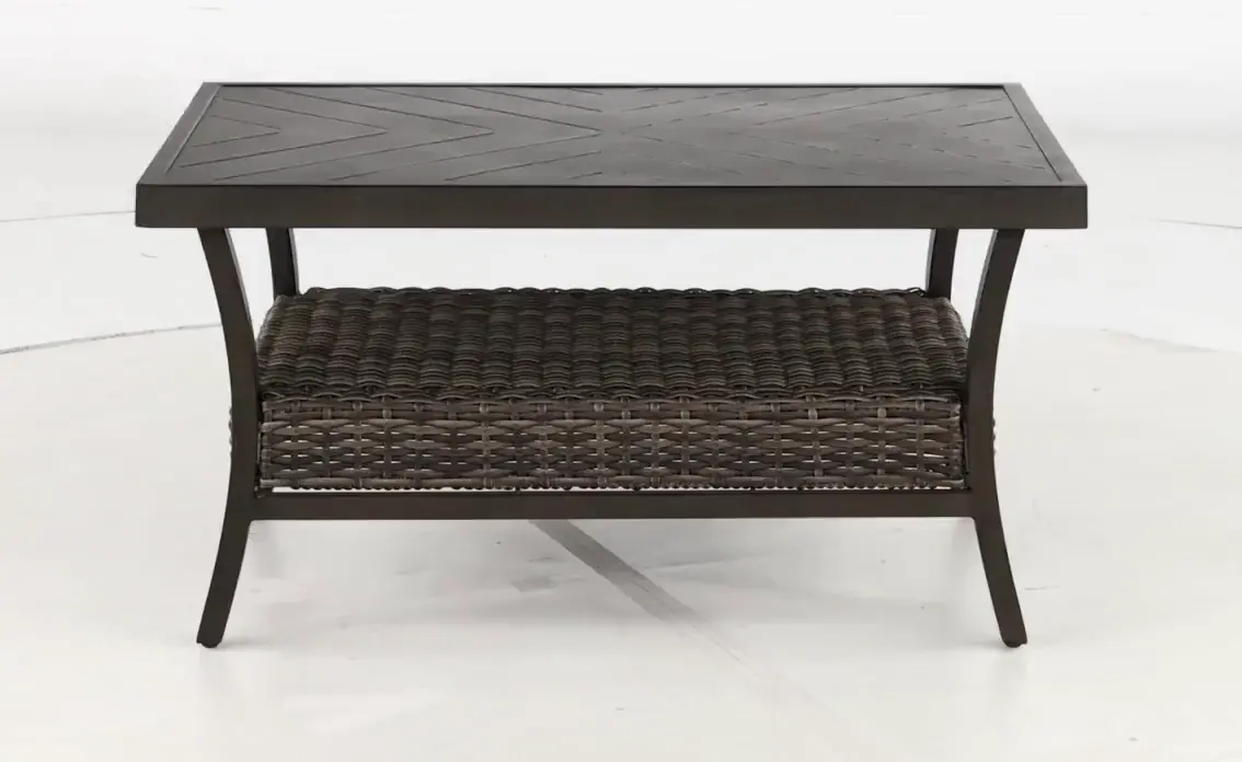 AKX15912P01 Trenton Brown Patio Coffee Table-4