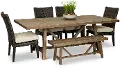 Sunset 6 Piece Patio Dining Set