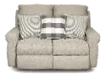 61212/1605-58 Westport Gray Lay Flat Power Reclining Loveseat