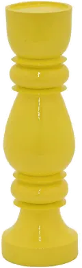 16 Yellow Candle Holder