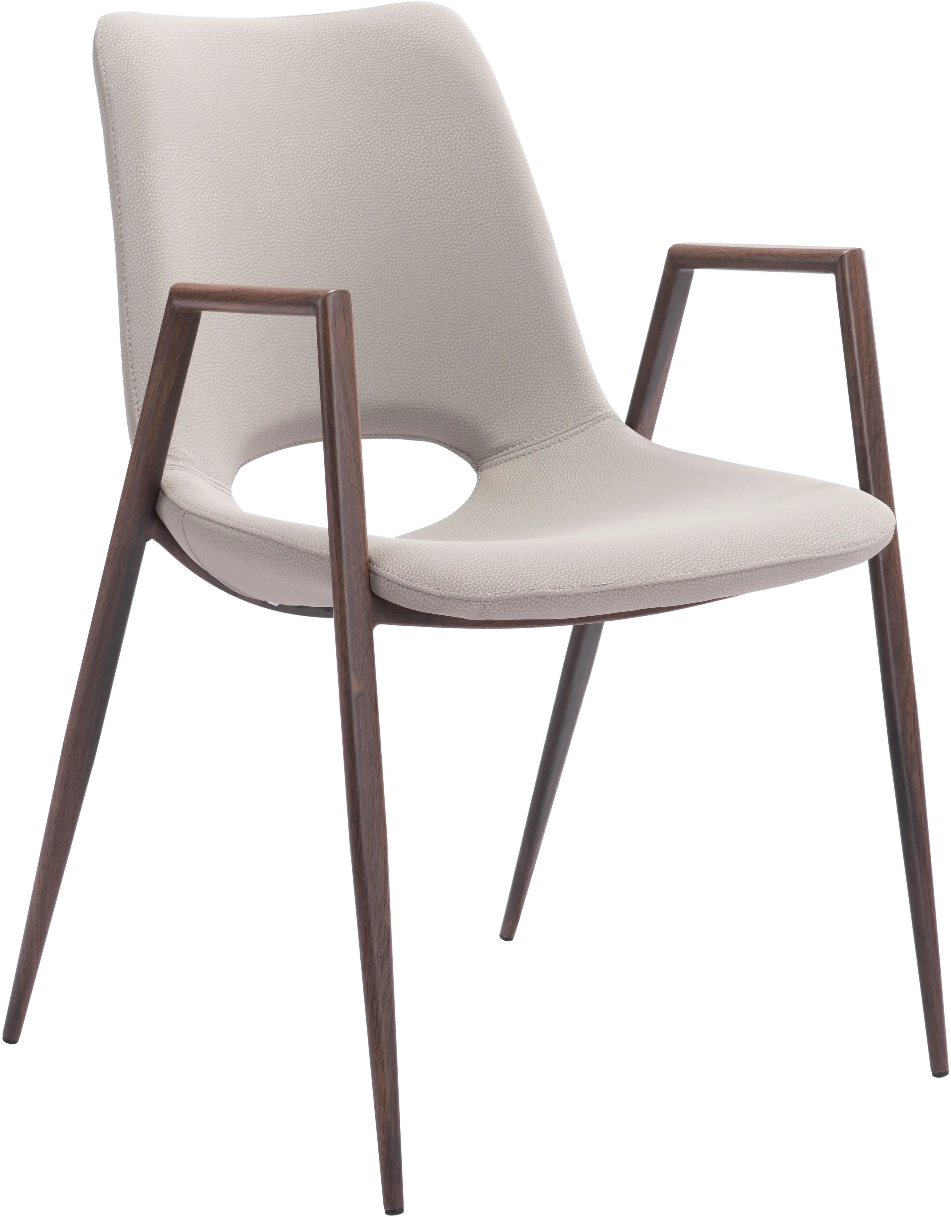 Desi Beige Dining Chair, Set of 2-1