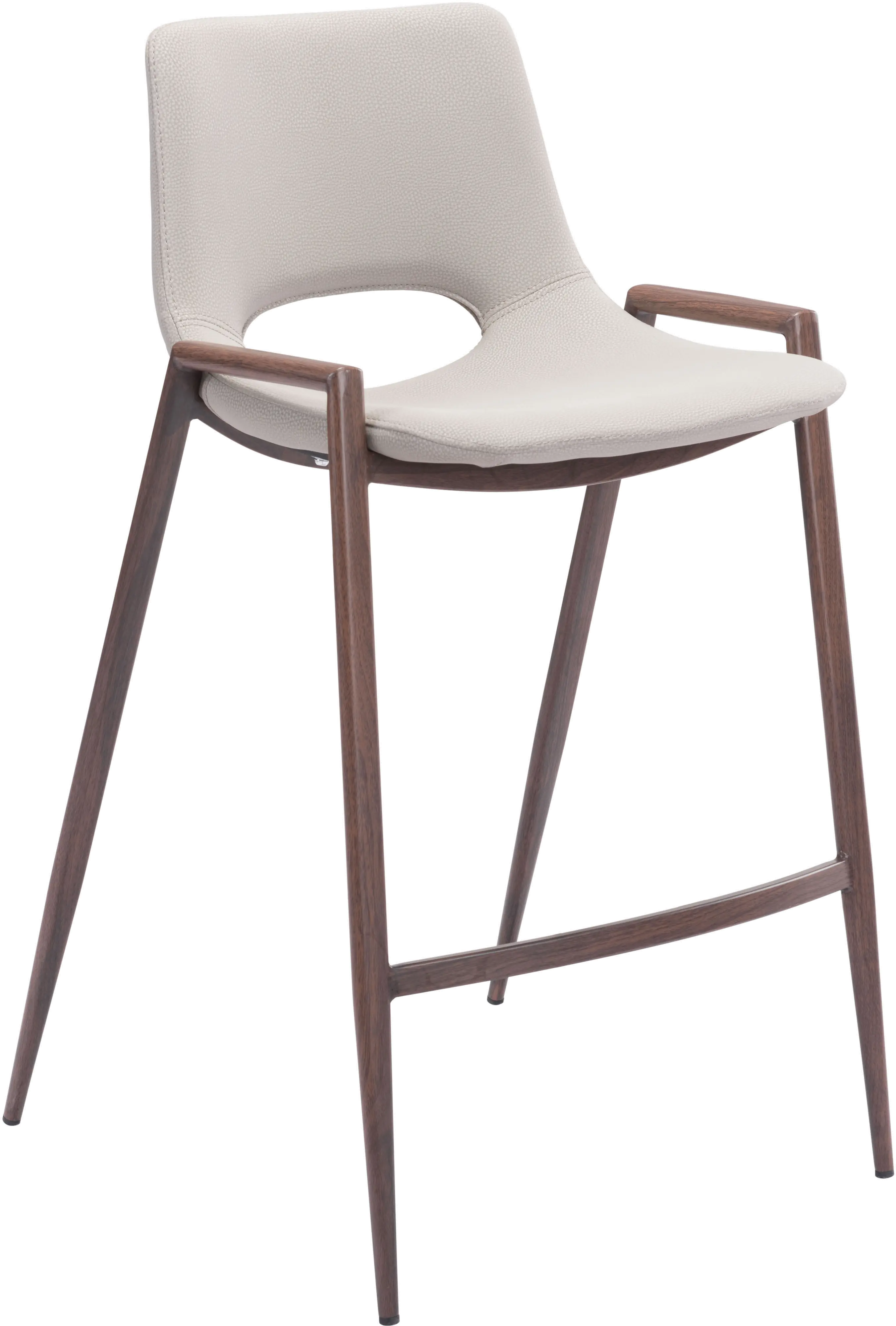 Desi Beige Counter Height Stool, Set of 2-1