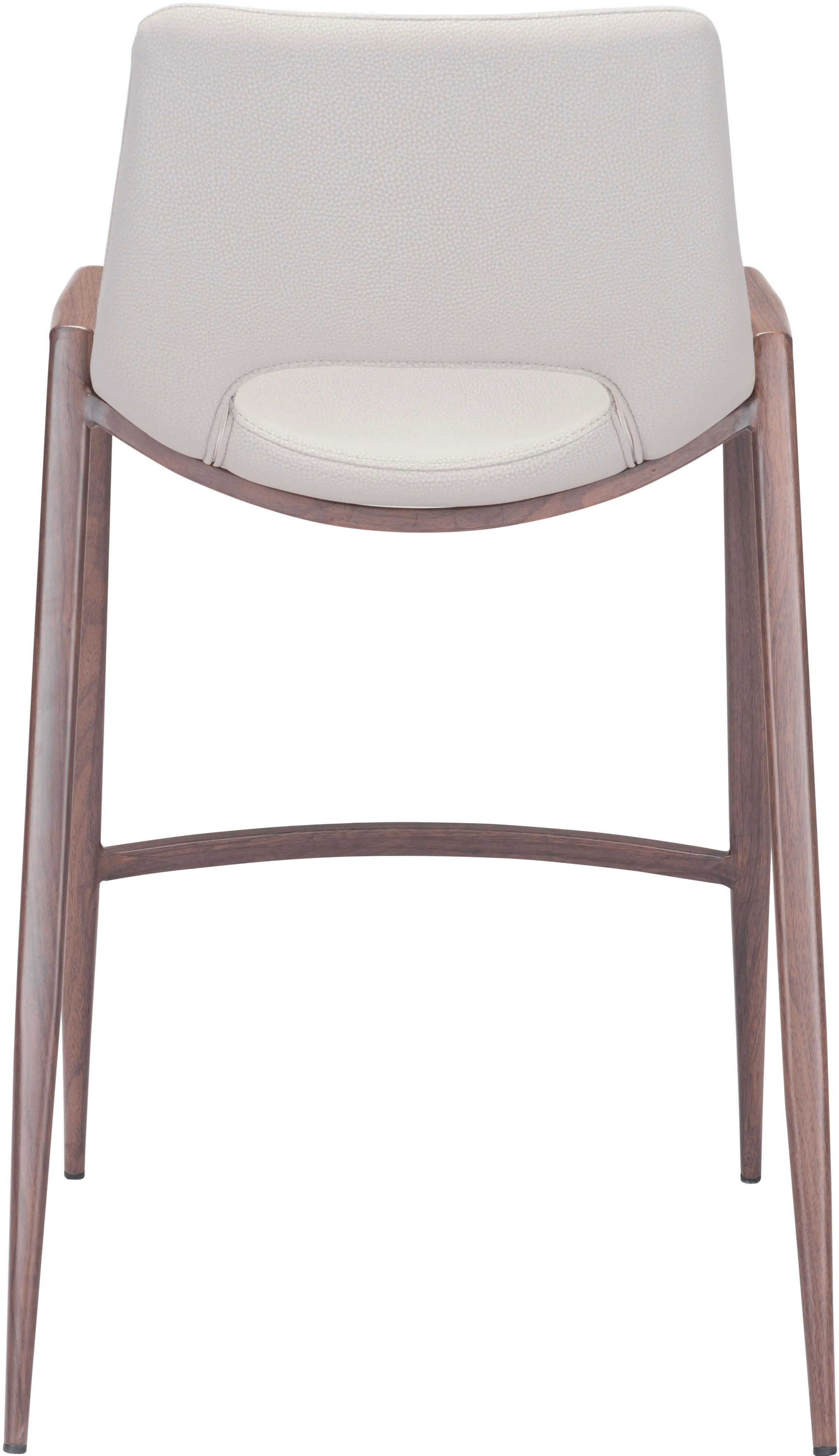 Desi Beige Counter Height Stool, Set of 2-5