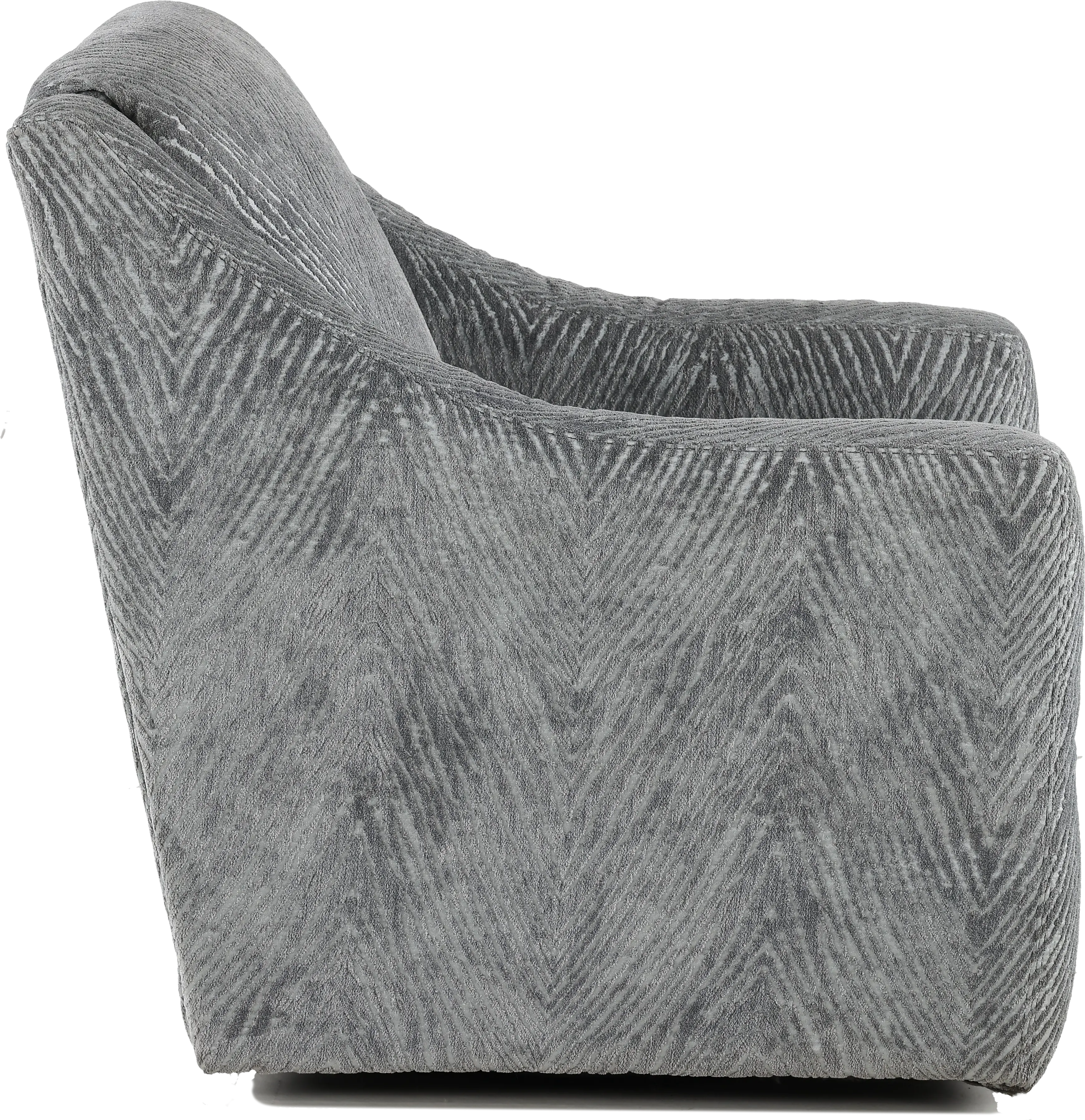 4098-21 Lamar Gray Swivel Accent Chair-5