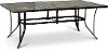 Bali Black Rectangular Patio Dining Table