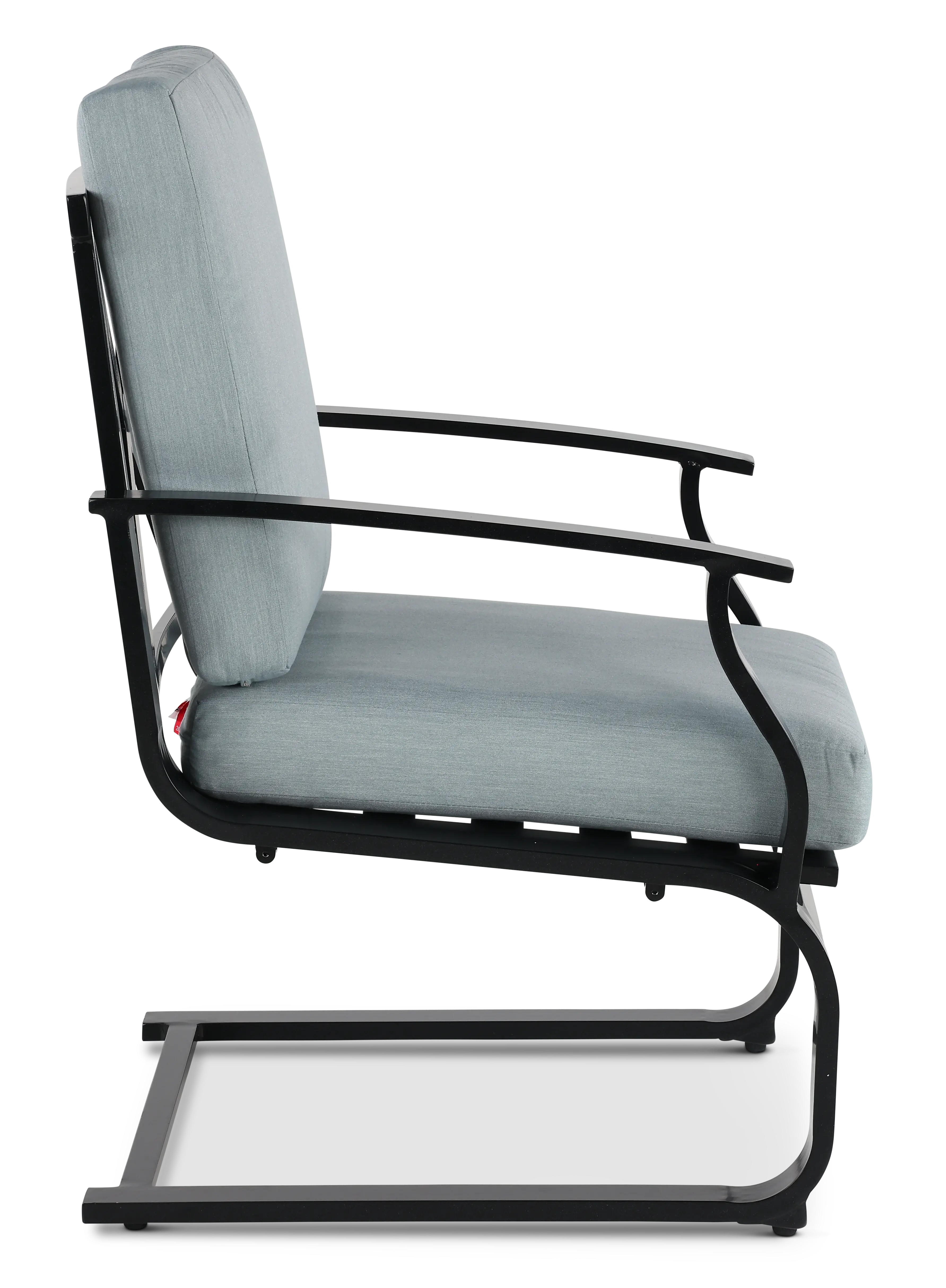 Sea Breeze Blue Patio Spring Chair-5