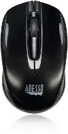 iMOUSE-S50 BLACK Adesso Black Wireless iMouse - S50