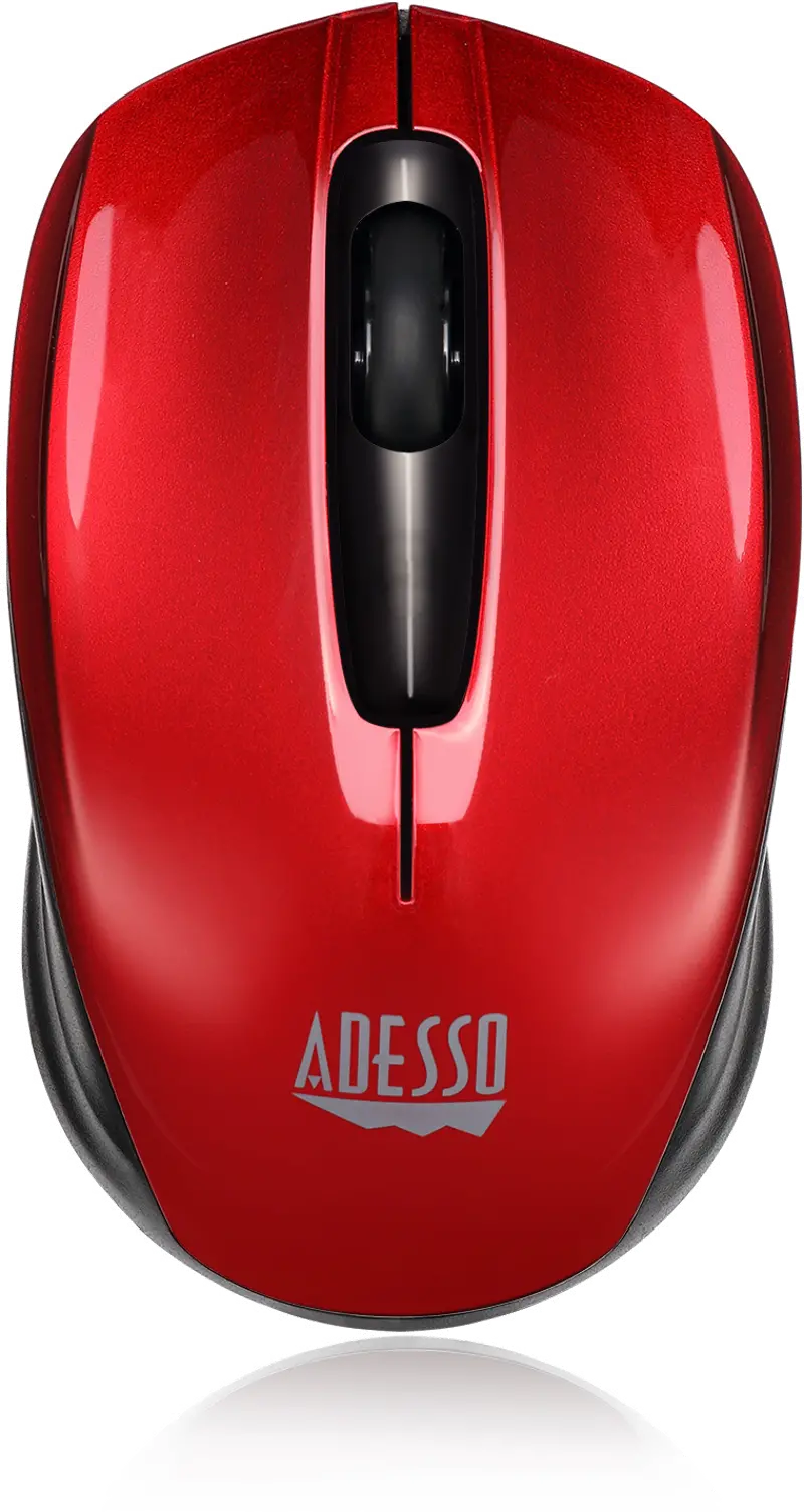 Adesso Red Wireless iMouse - S50