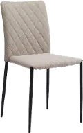 Harve Beige Upholstered Dining Room Chair (Set of 2)