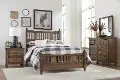 Brendan Pecan Brown 4 Piece Queen Bedroom Set