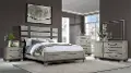 Perry Gray 4 Piece Queen Bedroom Set