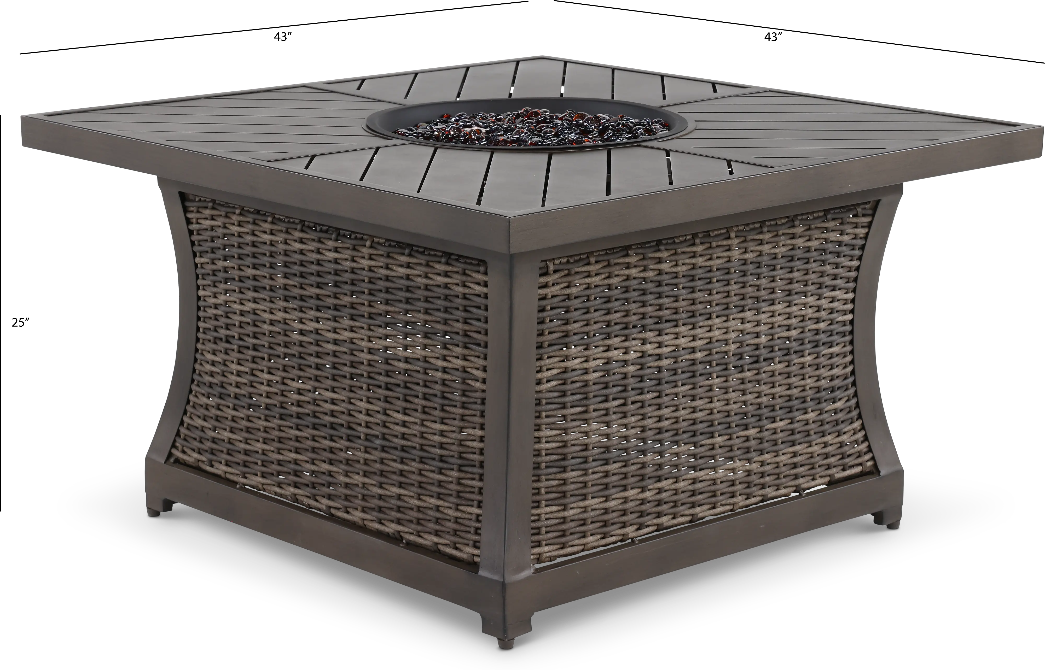 ARX1400P01/2PCFRPT Trenton Wicker Slat Top Fire Pit-3