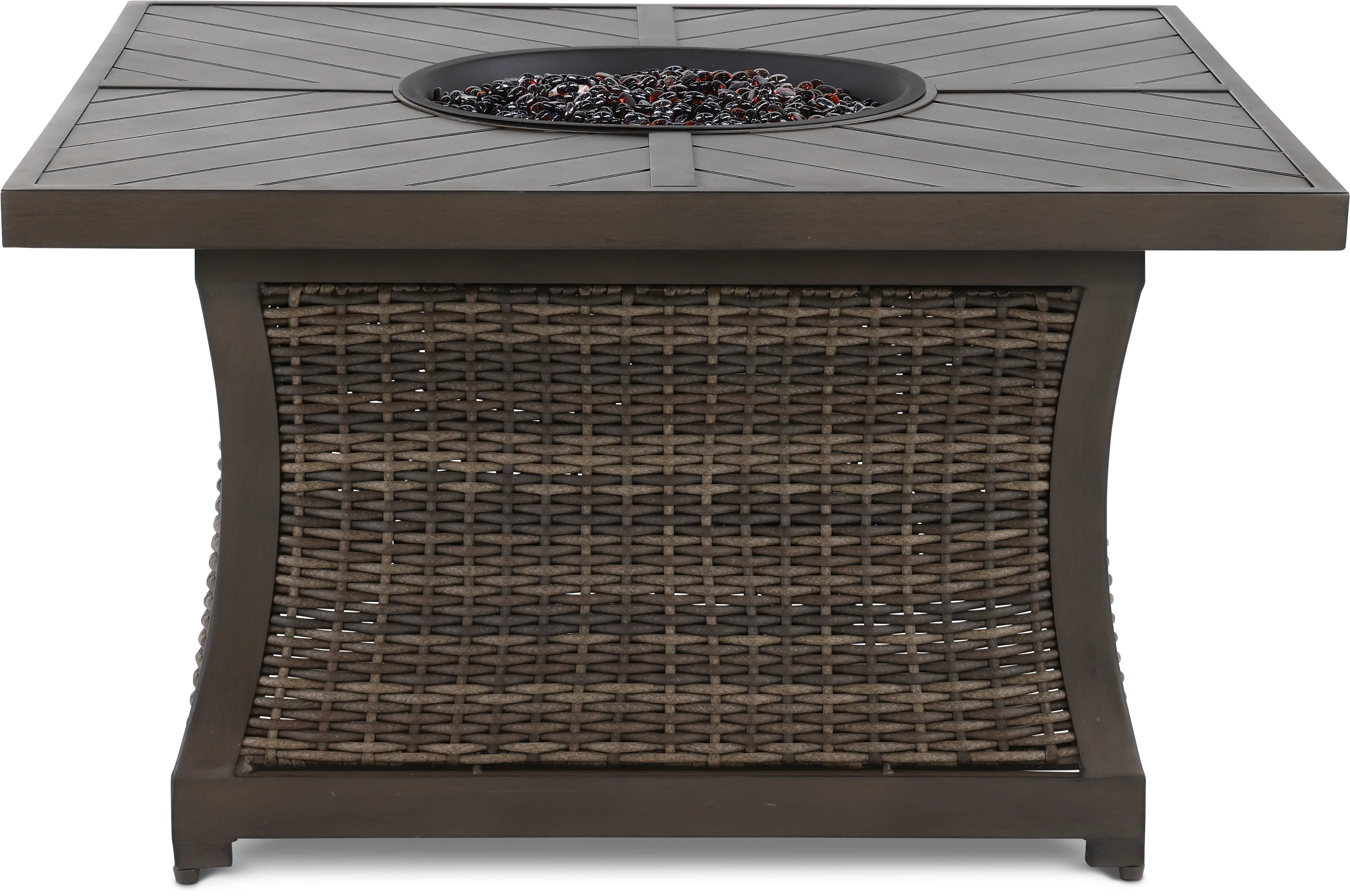 ARX1400P01/2PCFRPT Trenton Wicker Slat Top Fire Pit-5