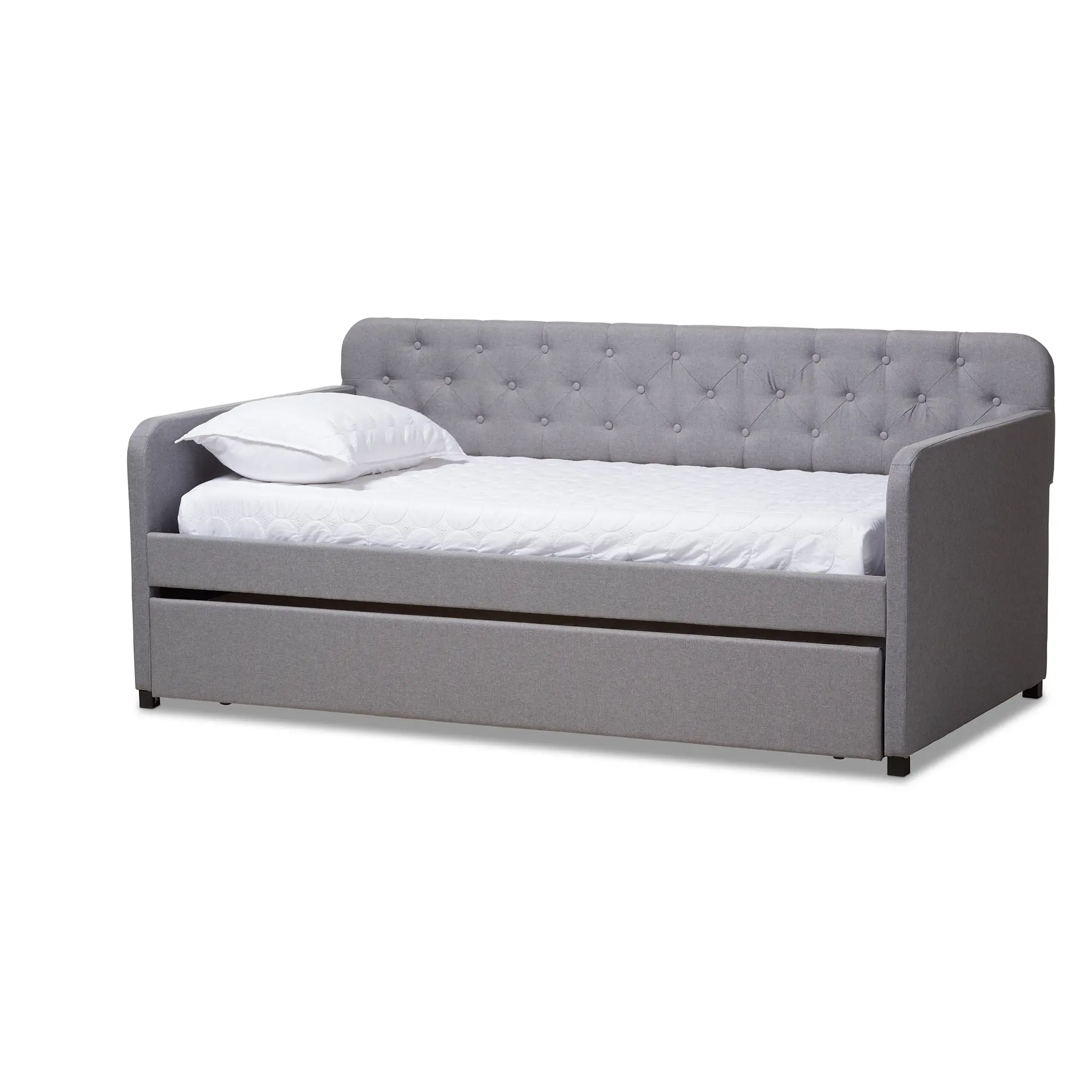 150-9014-RCW Modern Light Gray Upholstered Twin Daybed - Tahlia-3
