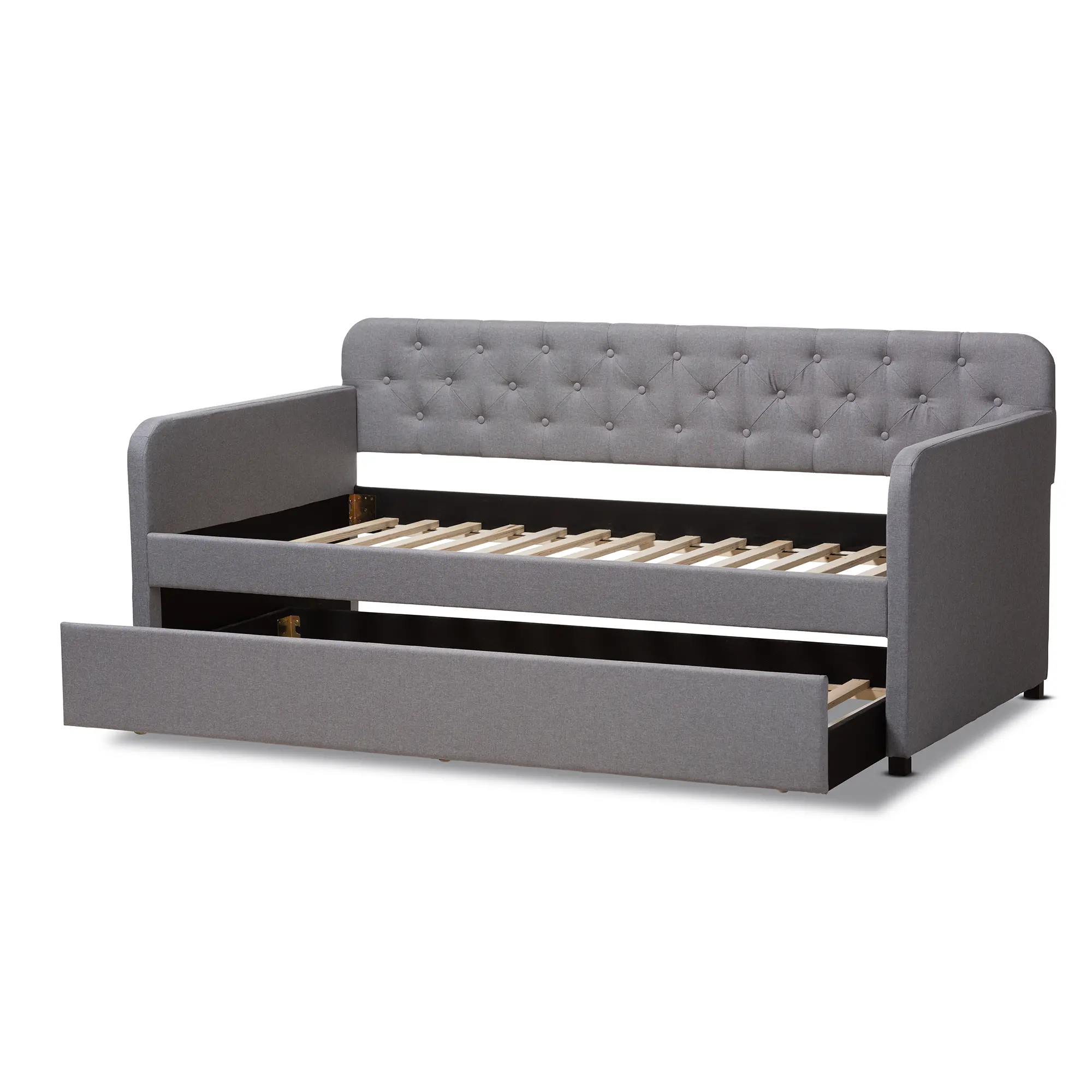 150-9014-RCW Modern Light Gray Upholstered Twin Daybed - Tahlia-7