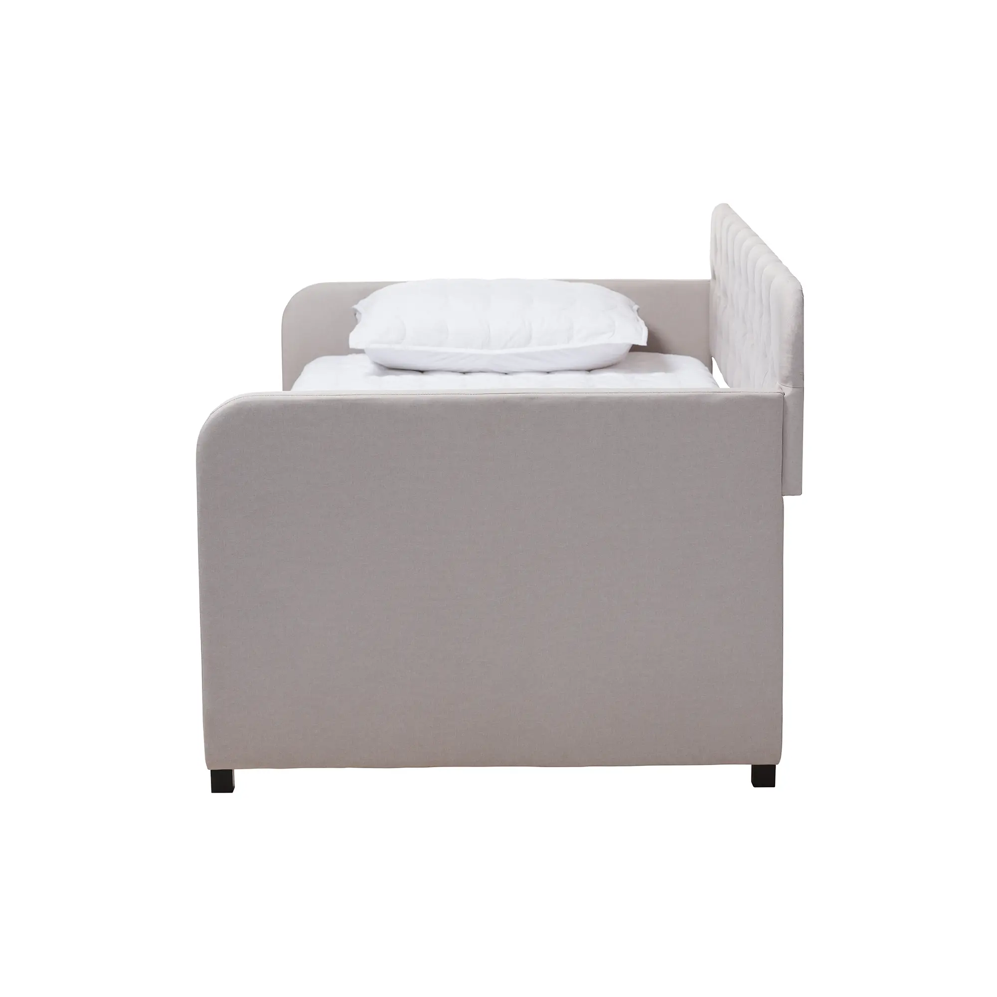 150-9015-RCW Modern Beige Upholstered Twin Daybed - Tahlia-5