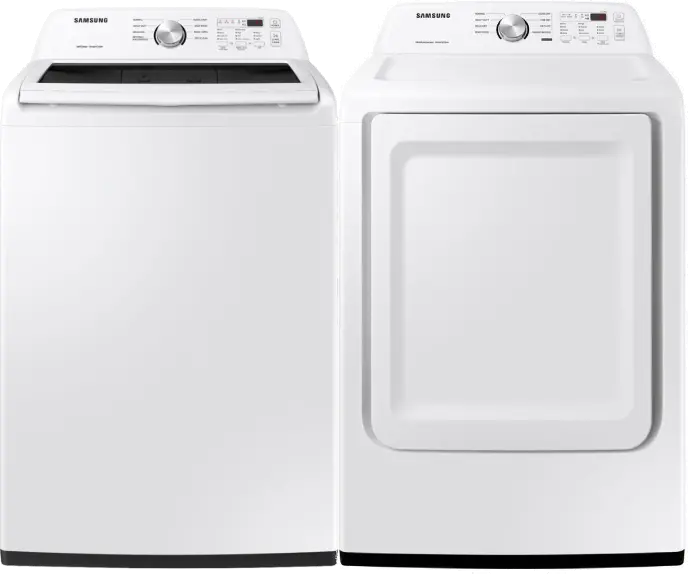 .SUG-3200-W/W-ELE-PR Samsung White Electric Laundry Pair - 3200-1