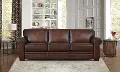 Eglinton Brown Leather Sofa