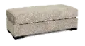 TRYOTT Troy Beige Ottoman