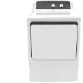 GTX52GASPWB GE Gas Dryer with Reverse-a-Door - 6.2 cu. ft. White
