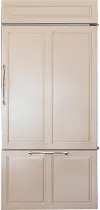 ZIC360NNRH Monogram 36 Inch Bottom Freezer Refrigerator - Panel Ready, 21.3 cu. ft.