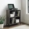 CF1315-BR Jacobsen Brown Ash Record Storage Bookcase