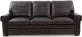 Travis Dark Brown Leather Sofa