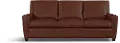 Mendoza Saddle Brown Leather Sofa