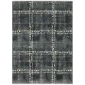Carson 5 x 7 Blue and Ivory Casual Area Rug