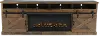 Farmhouse Brown 94  Fireplace TV Stand