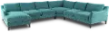 Design Lab Blue 4 Piece Sectional