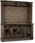 Sawyer Medium Brown Farmhouse 78 Inch Entertainment Center