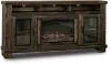 Sawyer Brown 78  Fireplace TV Stand