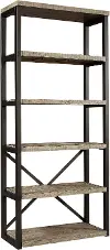 Grayson Brown Bookcase