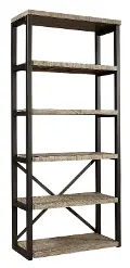 Grayson Brown Bookcase