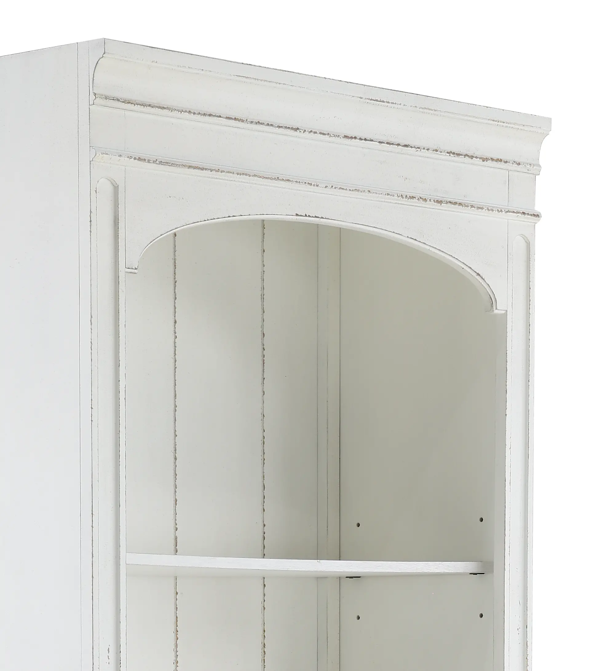 244-HO201 Magnolia Manor Antique White Bookcase-7