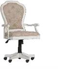 244-HO197 Magnolia Manor Antique White Desk Chair