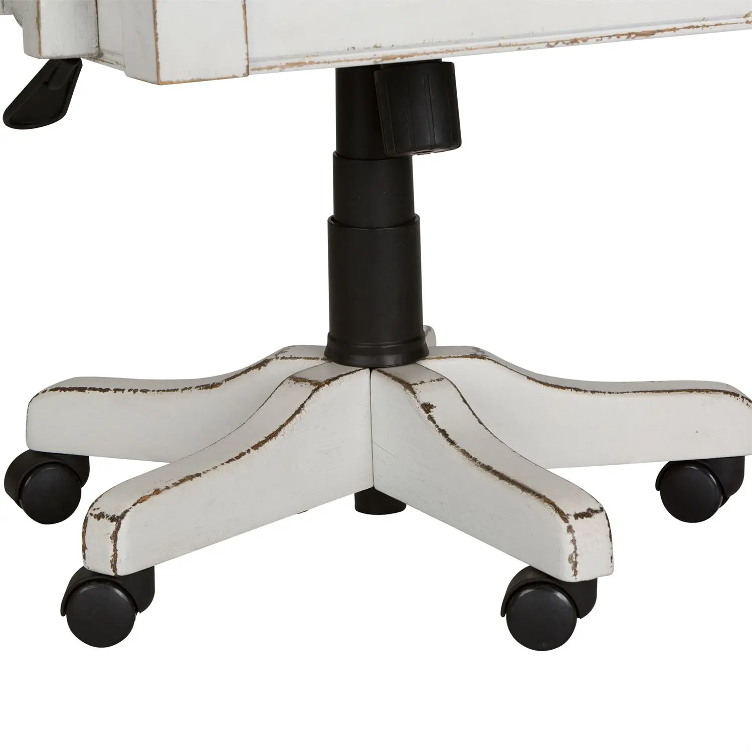244-HO197 Magnolia Manor Antique White Desk Chair-5
