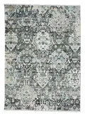 3922RS08001000370 Landis-Isfahan 8 x 10 Charcoal Black and Ivory Area Rug