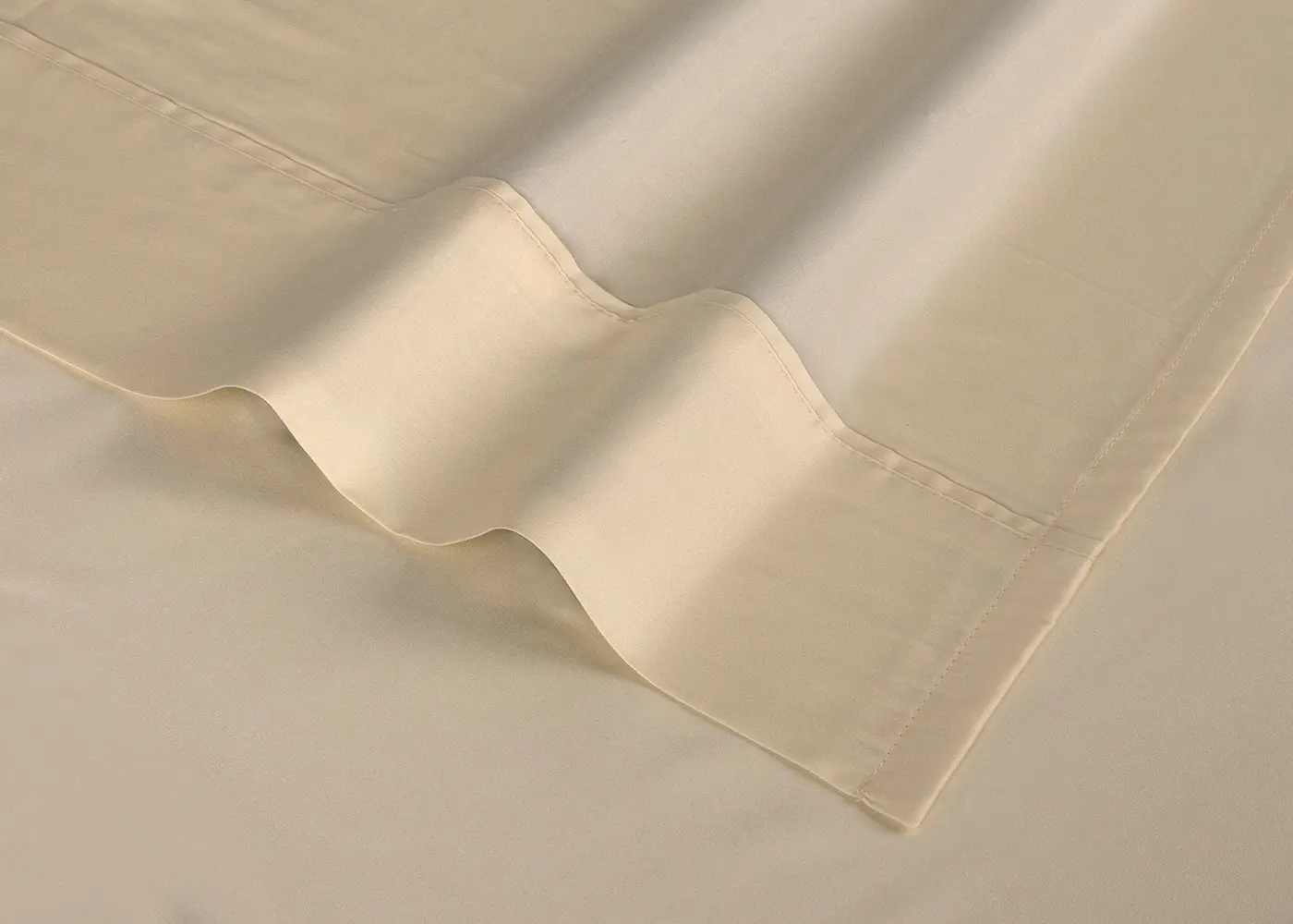 BGS21ACFT BedGear Champagne Hyper Cotton Twin Bed Sheets-3