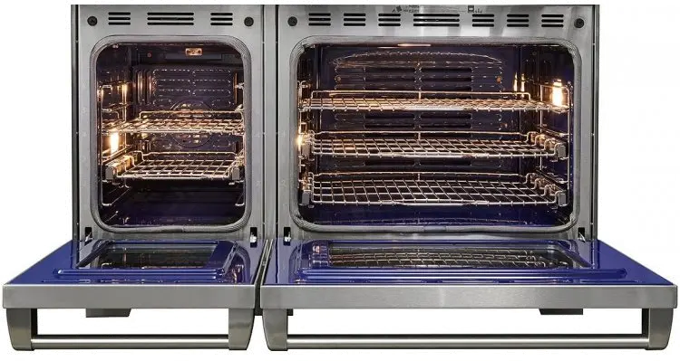 DF48450DG/S/P Wolf 7.8 cu ft Dual-Fuel Range with Double Oven - Stainless Steel 48 Inch-3